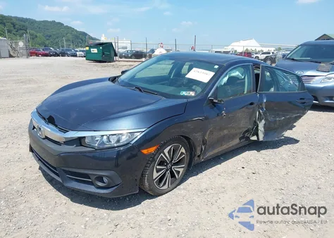2016 Honda Civic Ex-L z USA, uszkodzony, nr VIN 19XFC1F71GE011165
